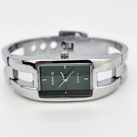 Kimio Women's Watch 20MM Gray Bracelet 5-6" New Battery Working READ DESCRIPTION - Picture 8 of 15